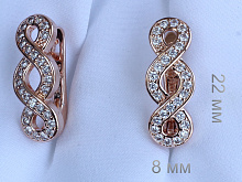 фото Серьги  fallon - (артикул - 18e01200-FF8312)