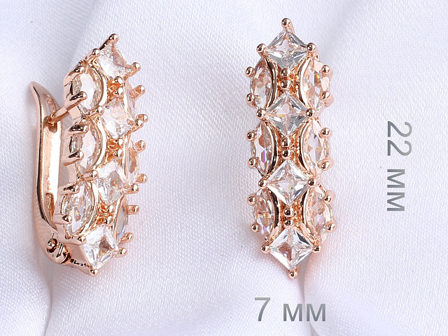 фото Серьги  fallon - (артикул - 18e01700-FF8353)