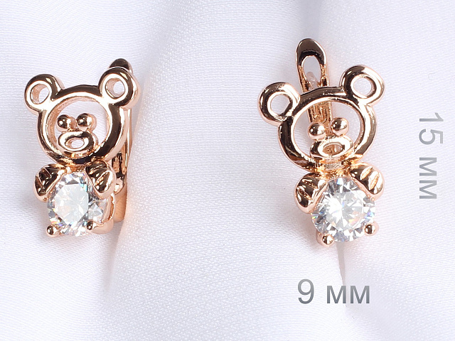 фото Серьги  fallon - (артикул - 18e08600-FF8586)